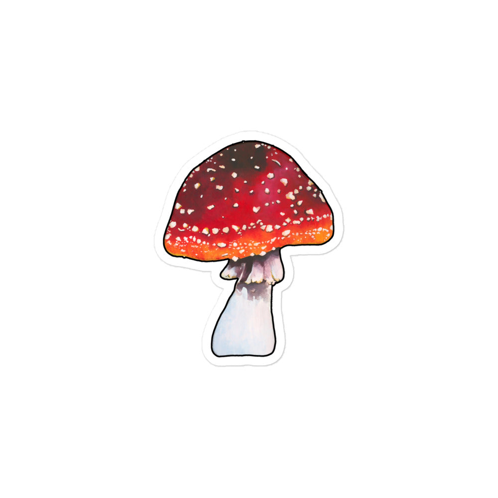 Red Amanita Sticker